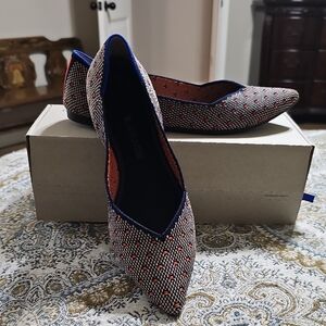 Rothy's Women's Flats in Coral Dot (Limited EDITION)